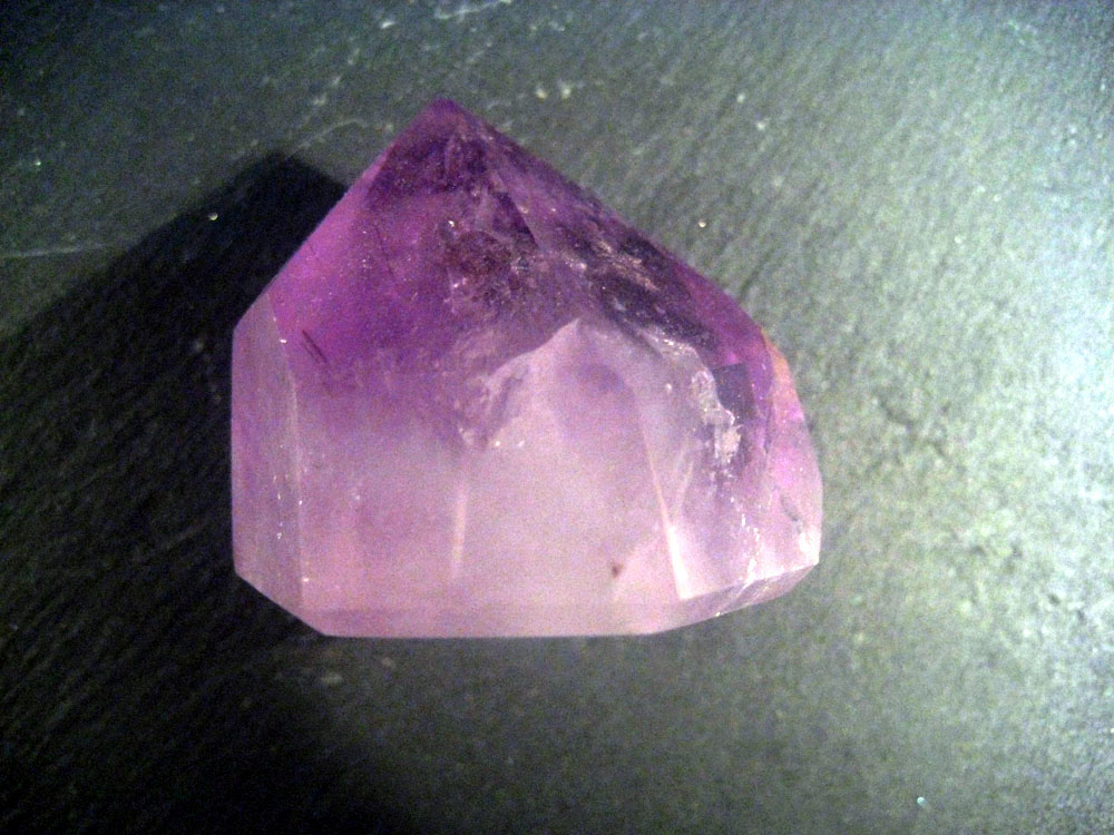 Amethyst polierte Spitzen Madagaskar