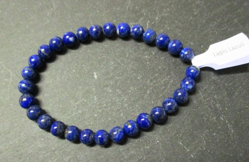 Armband Kugeln 6mm Lapis Lazuli 