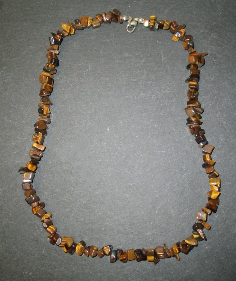 Collier  Chips 45cm Tigerauge