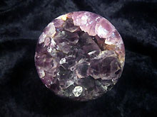 Amethyst Kugel   Brasilien  halb roh