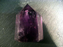 Amethyst polierte Spitzen Madagaskar