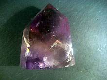 Amethyst polierte Spitzen Madagaskar