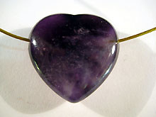 Herz Anhnger Amethyst