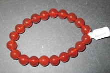 Armband Kugeln 10mm Karneol