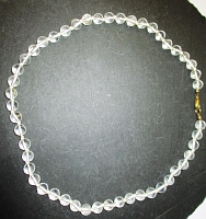 Collier Kugeln 8mm/45cm Bergkristall