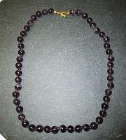 Collier Kugeln 8mm/45cm Amethyst