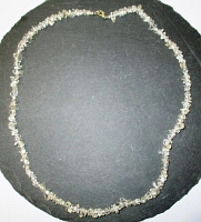 Collier  Chips 60cm Bergkristall