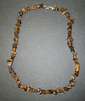 Collier  Chips 45cm Tigerauge